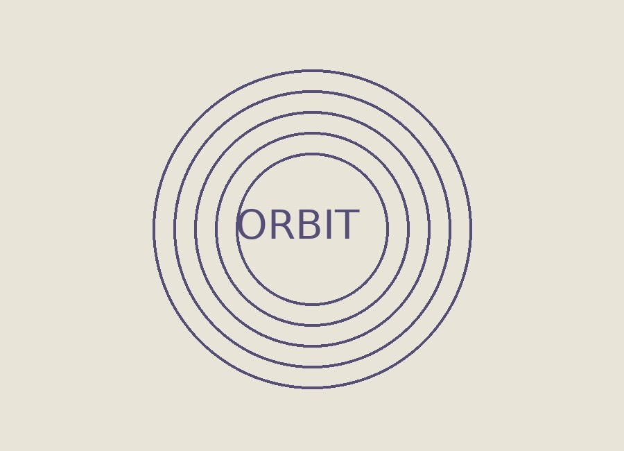 Orbit — geometric shapes preview